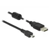 USB-Kabel DeLOCK 1,5m USB 2.0-A Mini-B 84913