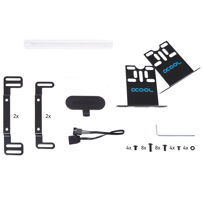Pumpe & Reservoir Alphacool 15381 Acryl Aluminium Kunststoff Schwarz Transparent