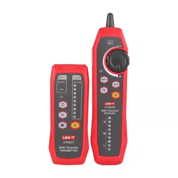 Kabelortungsgerät UNI-T UT683KIT — digitaler Kabel- und Leitungsprüfer mit LCD-Display und akustischem Signal