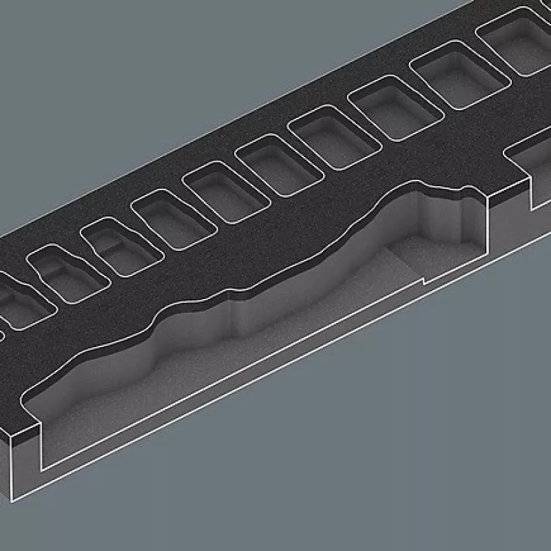 Foam Insert Zyklop 3/8'' 8000 C, Satz