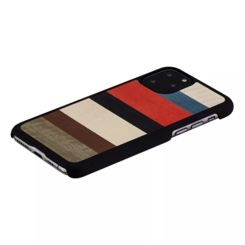 Smartphone-Hülle man and wood für iPhone 11 Pro — corallina Schwarz