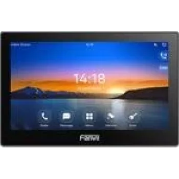 Fanvil I504W, 17,8 cm (7 Zoll), LCD, 1024 x 600 Pixel, 2 W, Schwarz, Schnelles Ethernet