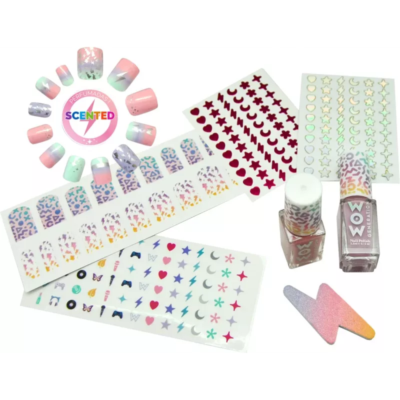 Kindermaniküreset Euroswan WOW00017 - duftendes Nagelpflege-Kit