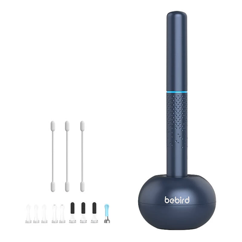 Ohrenreiniger Bebird M9 S mit HD-Kamera und LED-Licht, blau