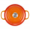 Le Creuset Signature Bräter rund 18 cm vulkanisch