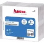 Hama CD schlank Double Jewel Case, 10er-Pack 2 Discs Transparent