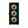 LOGIC CONCEPT Portos ARGB ATX Mid-Tower-Gehäuse, schwarz