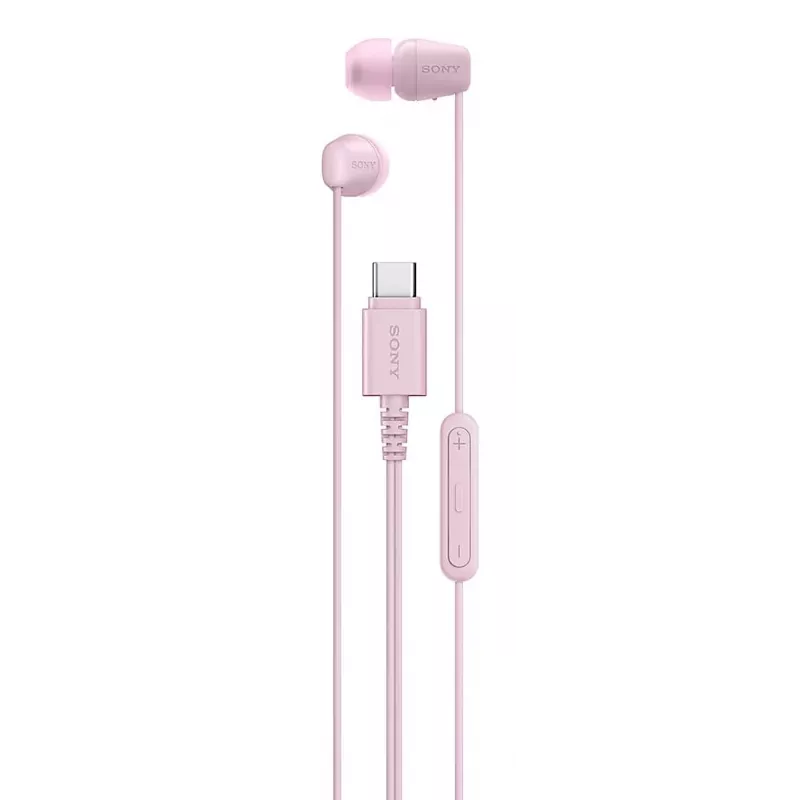 Sony IER-EX15C Headset Kabelgebunden Im-Ohr Anrufe/Musik USB Typ-C Pink