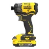 Stanley SFMCF820D2K Kraftschrauber/Schlagschrauber 2900 U/min Schwarz, Gelb
