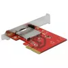 DeLOCK PCI Express > 1x externer CFexpress-Steckplatz - Kartenleser (CF) - PCI Express x4 3.0 (91748)