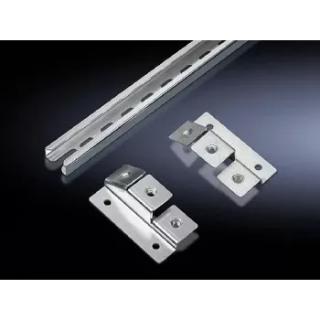 Kabelmanagementpanel Rittal CM 5001.083, Stahl, metallic, Breite 1099 mm