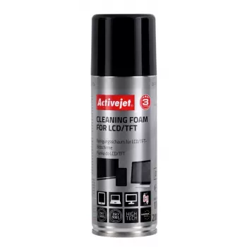 Activejet AOC-104 LCD/TFT-Bildschirm-Reinigungsschaum, 200 ml