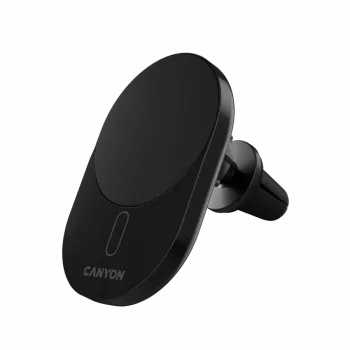 Kabelloses Autoladegerät CANYON OnGrip 105 15W Qi2 Wireless Schwarz