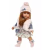 Puppe Llorens Nicole 35 cm – realistische Merkmale, weicher Körper, Babypuppe