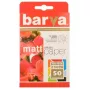 Fotopapier Barva IP-A230-023 matt 230 g/m² 10x15 cm 50 Blatt