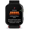 Smartwatch GARMIN Venu X1 – 2 Zoll AMOLED, GPS/GLONASS/Galileo, 5 ATM, 11 Tage Akku, schwarzes Silikonarmband