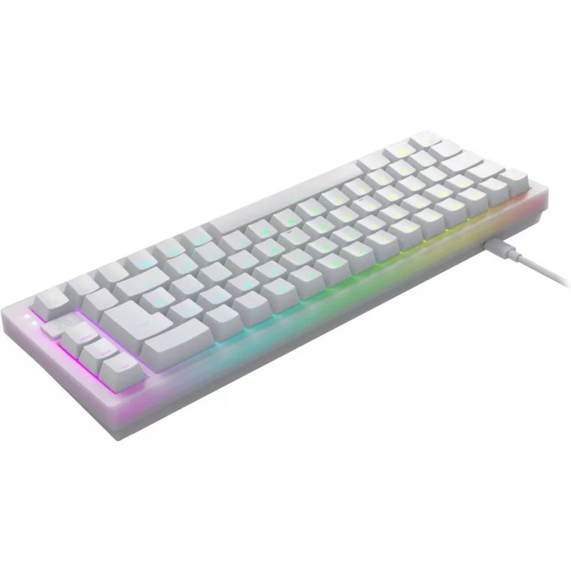 CHERRY K5V2 Kompakte Tastatur Gaming USB QWERTY Englisch Weiß 67 Tasten RGB LED