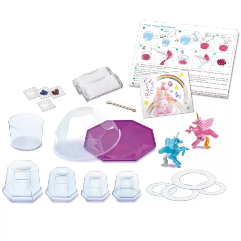 4M Einhorn-Kristall-Terrarium, Lernset