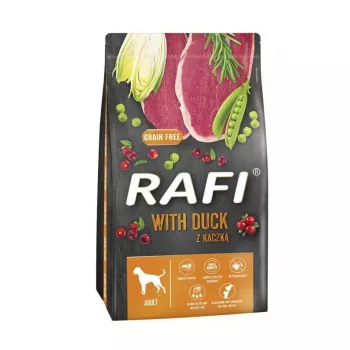Trockenes Hundefutter Dolina Noteci Rafi mit Ente 10 kg, getreidefrei, adult, Protein 27%, Fett 14%