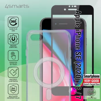 Handyhülle 4smarts 360° Starter Set 11,9 cm Transparent