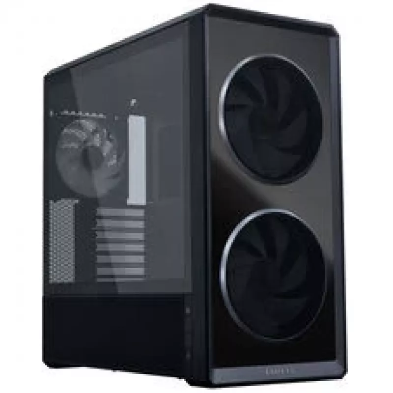 Lian Li LANCOOL 217 INF PC-Gehäuse-Bundle + 3x UNI FAN SL-INF 120 Reverse-Blade-Lüfter – Schwarz