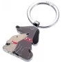 Schlüsselanhänger TROIKA Metalldesign DOG & DOGGY KR18-05/BR