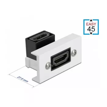 HDMI-Modul DeLOCK Easy 45 81304 abgewinkelt 90° 22,5 x 45 mm