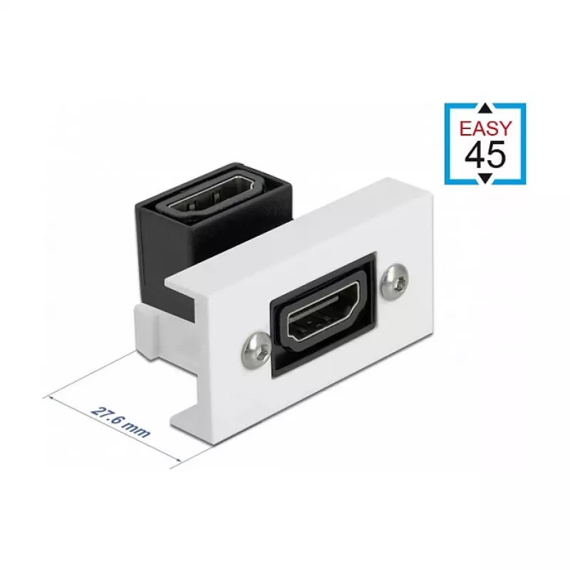 HDMI-Modul DeLOCK Easy 45 81304 abgewinkelt 90° 22,5 x 45 mm