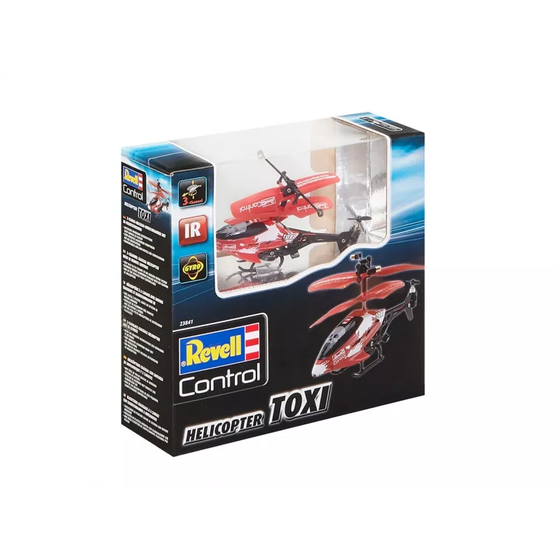 Helicopter RC Revell TOXI Elektromotor, LiPo 75 mAh, 15 g, weiß/rot/schwarz