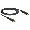 USB-Kabel DeLOCK 85531 USB 3.2 Gen 2 1m USB C Schwarz
