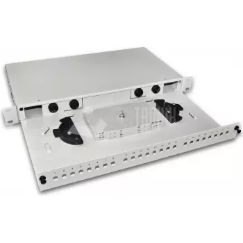 Lightwin ECONOMY 48,30cm (19) LWL-Verteilereinschub für 24x Simplex (LVL 24-ST)