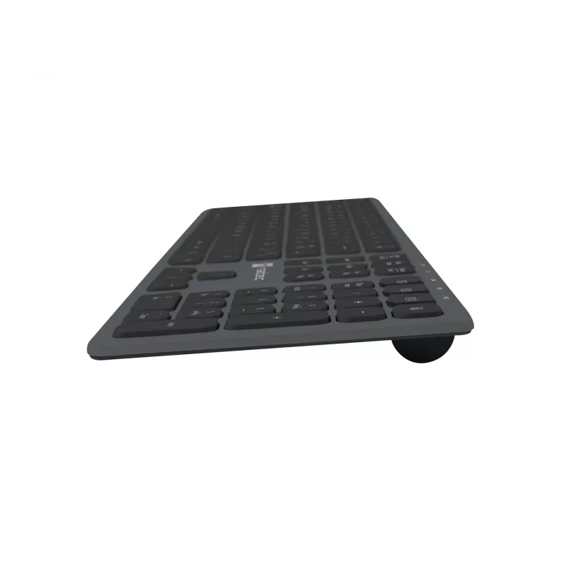 NATEC NKL-1830 Tastatur Universal RF Wireless Bluetooth QWERTY Spanisch Schwarz Grau