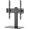 Goobay Tisch-TV-Ständer Basic Fix | Schwenkbar | 32-70 Zoll | Maximale Belastung 40 kg | Schwarz