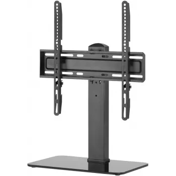 Goobay Tisch-TV-Ständer Basic Fix | Schwenkbar | 32-70 Zoll | Maximale Belastung 40 kg | Schwarz