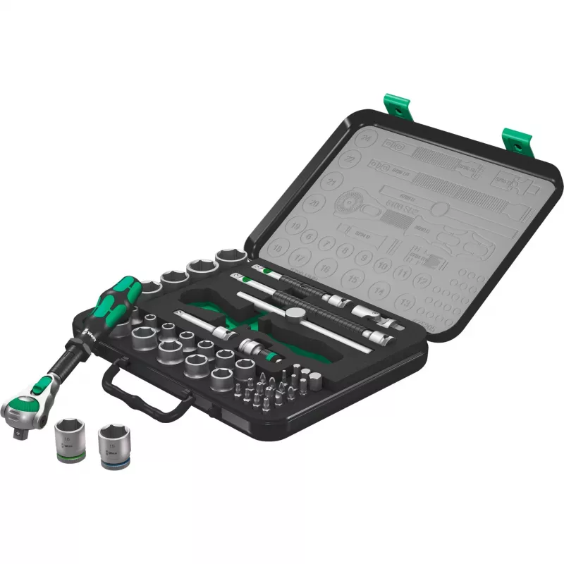 Wera 8100 SA/SC 2 Zyklop Set Ratschenschraubendreher