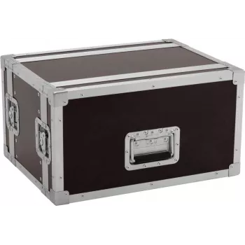 Rack 6U Roadinger Profi 25 cm — professionelles 19-Zoll-Equipment-Rack, 6 HE, Tiefe 25 cm
