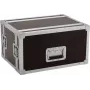 Rack 6U Roadinger Profi 25 cm — professionelles 19-Zoll-Equipment-Rack, 6 HE, Tiefe 25 cm