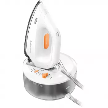 Braun CareStyle Compact IS 2132 2400 W 1,5 L EloxalPlus-Bügelsohle Orange, Weiß
