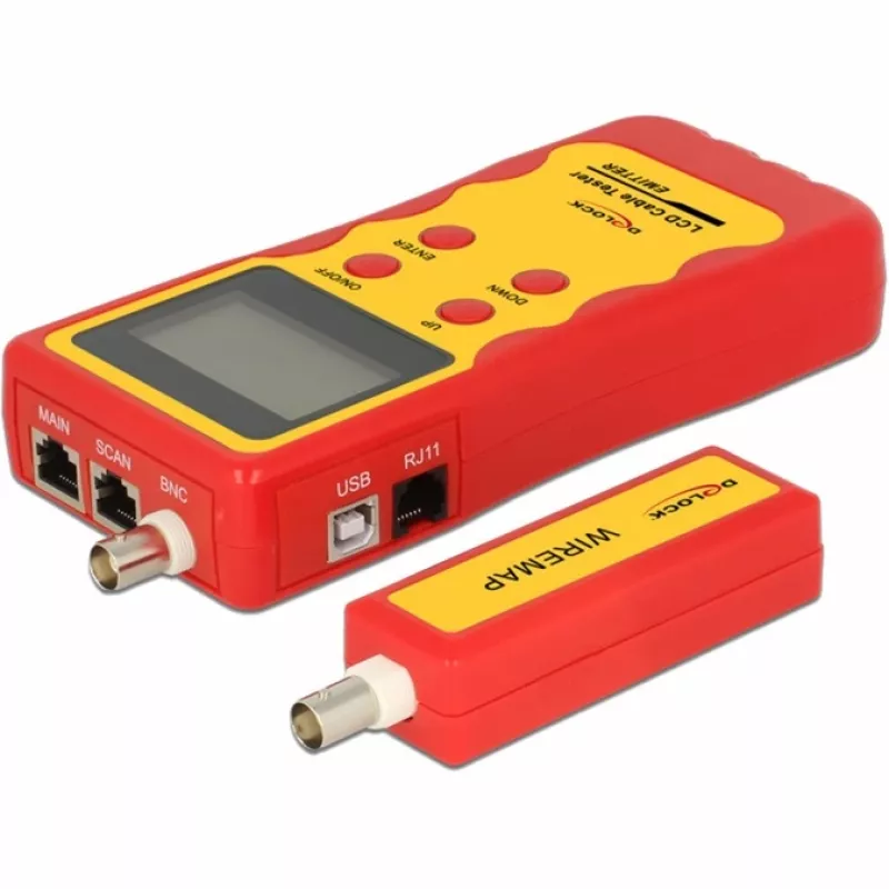 Delock LCD-Kabeltester - Netzwerktester (86108)