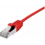 Ethernet-Patchkabel Dexlan 858730 CAT6a S/FTP 1 m, rot