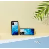 Schutzhülle iKins für Samsung Galaxy Note 20 Ultra – blue lake Schwarz