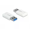 WLAN Netzwerkkarte DeLOCK 12770 USB 5000 Mbit/s Kabellos Weiß