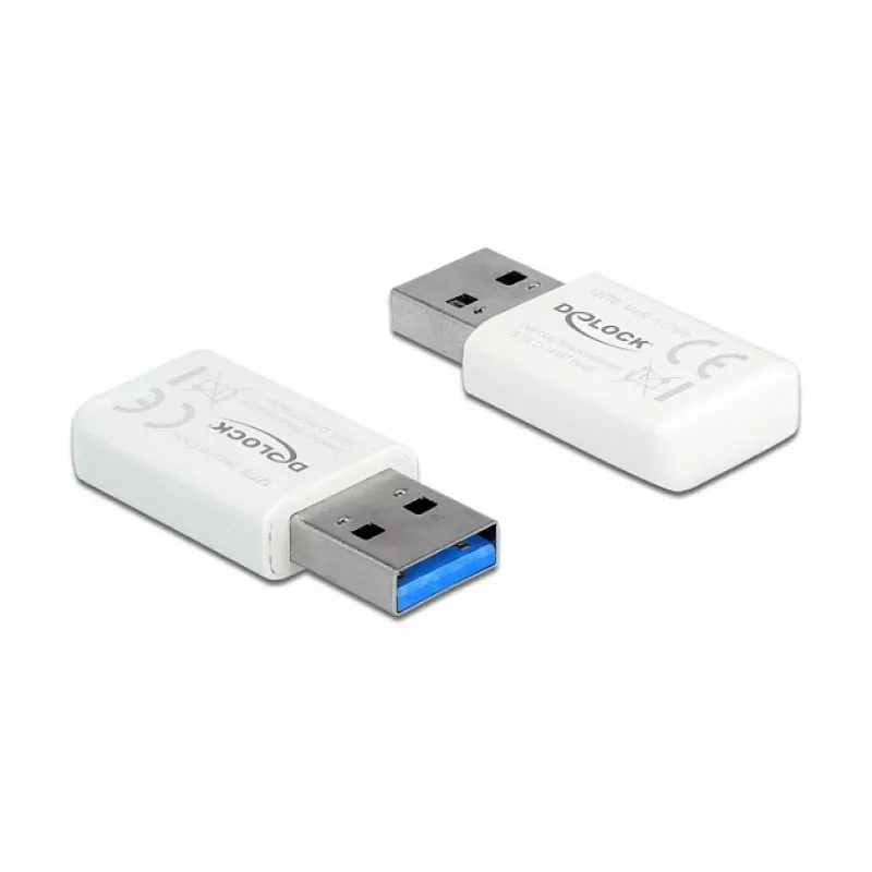 WLAN Netzwerkkarte DeLOCK 12770 USB 5000 Mbit/s Kabellos Weiß