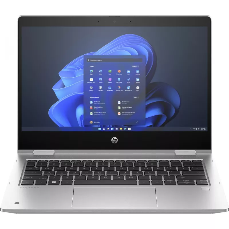 HP Pro x360 435 G10 Notebook - Flip-Design - AMD Ryzen 5 7530U / 2 GHz - Win 11 Pro - Radeon Graphics - 16GB RAM - 512GB SSD NVMe, TLC - 33,8 cm (13,3) IPS Touchscreen 1920 x 1080 (Full HD) - Wi-Fi 6E, Bluetooth - Pik...