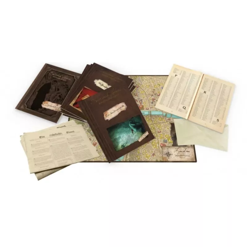 Sherlock Holmes Consulting Detective: The Thames Murders and Other Cases, Brettspiel