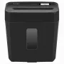 Aktenvernichter SAVIO ND-01, Kreuzschnitt 4 x 32 mm, 11 L Behälter, 230 W, schwarz, 72 dB