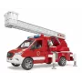 Feuerwehrauto BRUDER 02673 Rot Weiß ABS-Kunststoff 4 Jahre