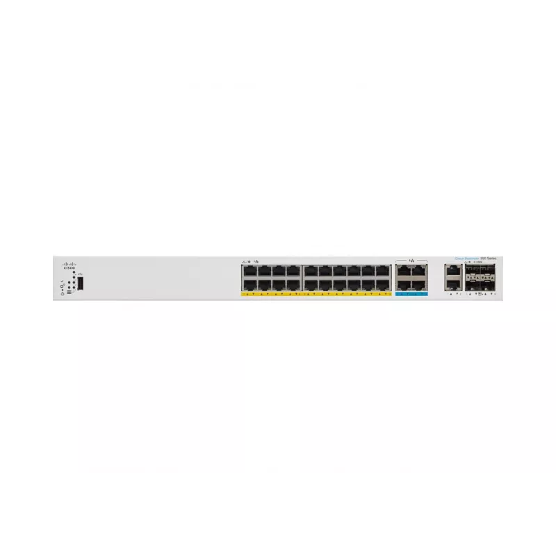 Managed Switch Cisco Catalyst C1300-24MGP-4X L2/L3 24 Ports PoE