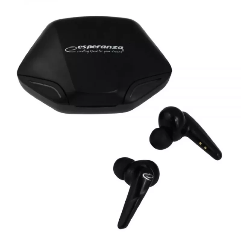 Esperanza EH231K Kopfhörer/Headset Kabellos In-Ear Anrufe/Musik Micro-USB Bluetooth Schwarz