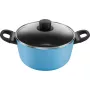 Bratpfanne Ballarini Caprera 2H 24 cm, antihaftbeschichtet, blau
